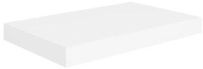 Ράφια Τοίχου 2 τεμ. Άσπρα 40x23x3,8 εκ. MDF - Λευκό