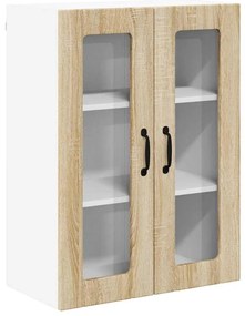 vidaXL Ραφιέρα τοίχου LUCCA Sonoma Δρυς 60 x 31 x 80 εκ.