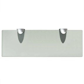 vidaXL Ράφια Τοίχου 2 τεμ. 8 χιλ. 30 x 10 εκ. Γυάλινα