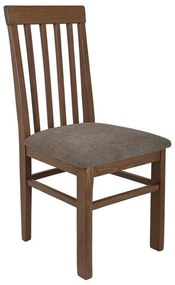 Καρέκλα Τραπεζαρίας Τ-3 Fylliana Grey Oak σκελετός με Camel 42x43x96εκ. 2αδα 42x43x96 εκ.