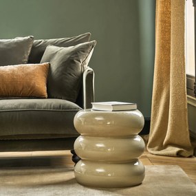 Βοηθητικό τραπεζάκι από ραγισμένη κεραμική, Belly