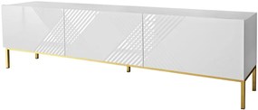 Έπιπλο τηλεόρασης Exito-Leuko - 190.00Χ37.00Χ52.00cm