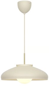 Φωτιστικό Οροφής Κρεμαστό Latif 2520123009 E14 40x26,4cm Beige Dftp