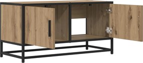 vidaXL Ντουλάπι TV 80 x 34,5 x 40 εκ Artisan Δρυς Επεξεργασμένο Ξύλο