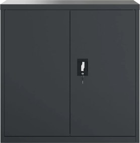 vidaXL Αρχειοθήκη Ανθρακί 90 x 40 x 90 εκ. από Ατσάλι
