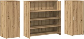 vidaXL Γραφείο υποδοχής 180x50x103,5 εκ. Επεξεργασμένο Ξύλο