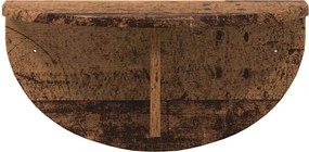 vidaXL Ράφι Τοίχου 2 τμχ. Παλιό ξύλο 48 x 24 x 24 εκ