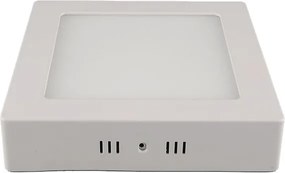 Led panel λευκό τετράγωνο εξωτερικό 20W 230V 6000k ψυχρό λευκό φως 120° 1800lm