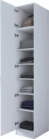 Ντουλάπα Λευκό BROAR 45x57.5x255