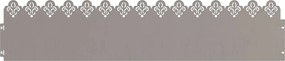 vidaXL Περιγράμματα γκαζόν 10 pcs Σκ rusty 103 x 0,05 x 22 εκ