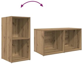 vidaXL ΣΕΤ ΒΑΘΜΟΛΟΓΗΣΗΣ ΤΗΛΕΟΡΑΣΗΣ 8 pcs Artisan Oak 37 x 35 x 72 εκ.