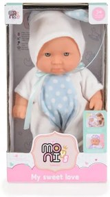 MONI TOYS ΚΟΥΚΛΑ 20 CM BUNNY WHITE 6126 3800146223397