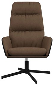 vidaXL Πολυθρόνα Relax Καφέ Υφασμάτινη