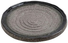 Πιάτο Ρηχό Kenya GMT219K2 26x26x3cm Grey Espiel Clay