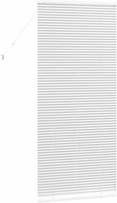 vidaXL Βενετσιάνικες Ρόδες Λευκό 175 x 70 εκ Αλουμίνιο