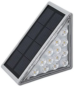 Ηλιακό Φωτιστικό Κλιμακοστασίου LED 0,5W Μαύρο Σετ 2τμχ 6813 Spotlight-6813-Μαύρο 6813