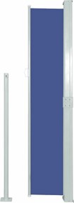vidaXL Σκίαστρο Πλαϊνό Συρόμενο Μπλε 140 x 300 εκ.