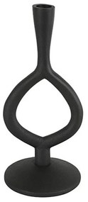 Κηροπήγιο Μεταλλικό 013.794181 Φ12x27cm Black Μέταλλο