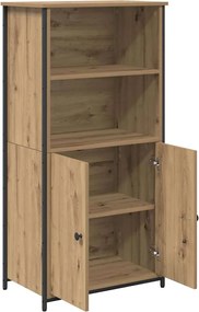 vidaXL Highboard Artisan Oak 62 x 36 x 121,5 εκ Επεξεργασμένο ξύλο