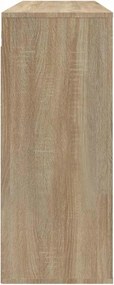 vidaXL Ντουλάπι Τοίχου Sonoma Δρυς 80x33x80 εκ. Επεξεργασμένο Ξύλο