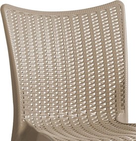 Καρέκλα Confident PP cappucino 50x55x83 εκ.