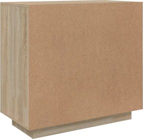 vidaXL Ντουλάπι Sonoma Δρυς 80 x 40 x 75 εκ. από Επεξεργασμένο Ξύλο