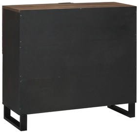 vidaXL Σαλονιού 80x33.5x75 cm από συμπαγές ξύλο μάνγκο