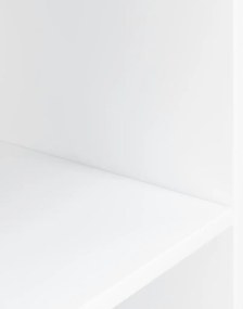 vidaXL Βάση Ενυδρείου Λευκή 80 x 35 x 60 εκ. από Επεξεργασμένο Ξύλο