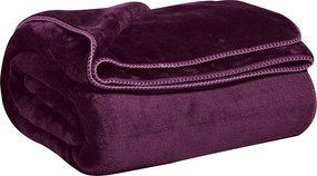 Κουβέρτα Βελουτέ Υπέρδιπλη (220x240) Kentia Loft Monaco 05 Purple