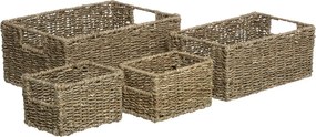 Καλάθια Αποθήκευσης (Σετ 4τμχ) F-V Reed Basket 174639