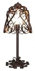 Επιτραπέζιο Φωτιστικό 1xE27 Vintage 68cm Lewis Homelighting  77-4020 Μπρονζέ