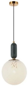 Κρεμαστό Φωτιστικό Οροφής Μάρμαρο Polly 4264100 Viokef-4264100-Λευκό 4264100