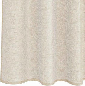 vidaXL Κουρτίνα βυσσινί 2 τμχ. Άμμος 245 x 140 εκ. Πολυεστέρας