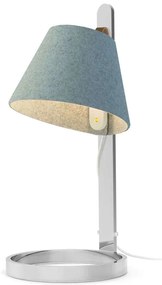 Φωτιστικό Επιτραπέζιο Lana Mini 10512/10515 20,3x52cm Dim Led 350lm 5,5W 3000K Grey Blue-Chrome Pablo Designs