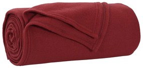 vidaXL Κουβέρτα Βεραμάν Κόκκινο 240 x 220 cm Μαλλί