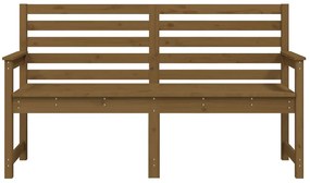 vidaXL Πάγκος Κήπου Μελί 159,5 x 48 x 91,5 εκ. από Μασίφ Ξύλο Πεύκου