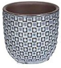 Κασπώ 02.1087736 Φ7,5x6,5cm Blue-White Κεραμικό