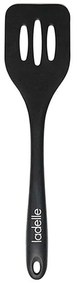Σπάτουλα Τρυπητή Σιλικόνης Professional Series III 80174 30,5x8cm Black Ladelle Σιλικόνη