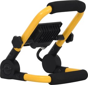 vidaXL Προβολέας LED με Λαβή Ψυχρό Λευκό 20 W