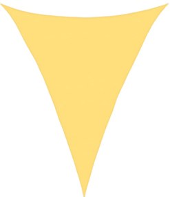 vidaXL Πανί Σκίασης Μπεζ 5 x 7 x 7 μ. από HDPE 160 γρ./μ²