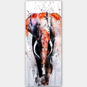 Πίνακας Καμβάς 451ERN1847 50x120cm Multi Wallity Vertical Wood, Canvas