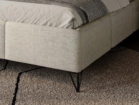 Επενδυμένο κρεβάτι Loren-Mpez Anoixto-180 x 200