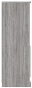 vidaXL Ντουλάπι Γκρι Sonoma 60x35,5x103,5 εκ. από Επεξεργασμένο Ξύλο