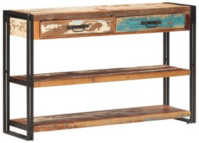 vidaXL Κονσόλα 120 x 30 x 75 εκ. από Μασίφ Ανακυκλωμένο Ξύλο
