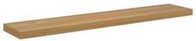 vidaXL Ράφι Τοίχου Επιτοίχιο Καφέ 120 x 23,5 x 4 εκ Επεξεργασμένο ξύλο