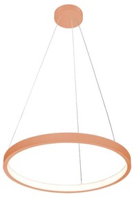 Φωτιστικό Οροφής Κρεμαστό 01377-03 D40cm 16W LED 3000K 1300Lm Copper Luma