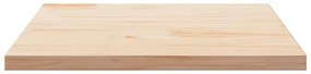 vidaXL Επιφάνεια Τραπεζιού Τετράγωνη 70x70x2,5 εκ. από Μασίφ Ξύλο Πεύκου