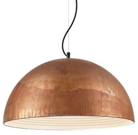 Κρεμαστό Φωτιστικό Οροφής Folk σε καφέ χρώμα Ideal Lux-174228-Καφέ 174228
