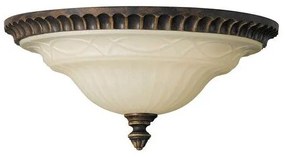 Πλαφονιέρα Φωτιστικό Οροφής 2xE27 Καφέ Drawing Room FE-DRAWING-ROOM-FA Elstead Lighting FE-DRAWING-ROOM-FA Καφέ