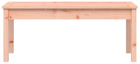 vidaXL Παγκάκι Κήπου 109x44x45 εκ. από Μασίφ Ξύλο Ψευδοτσούγκας